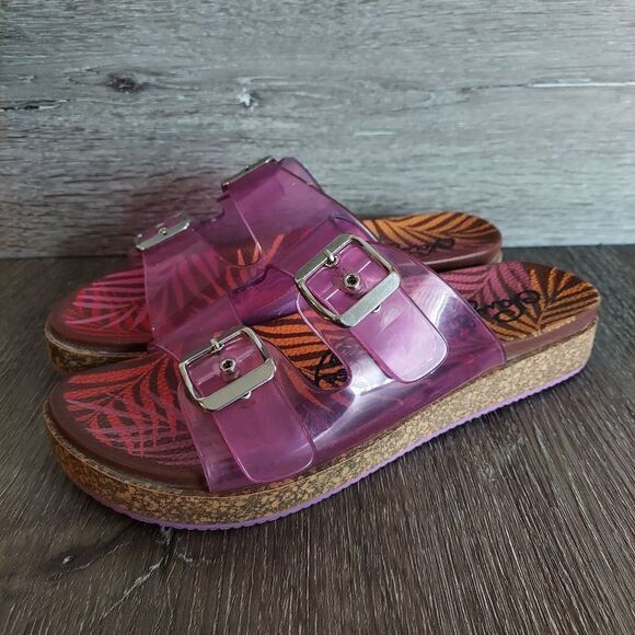 Naughty Monkey Transparent Purple Sandals - Picture 4 of 10